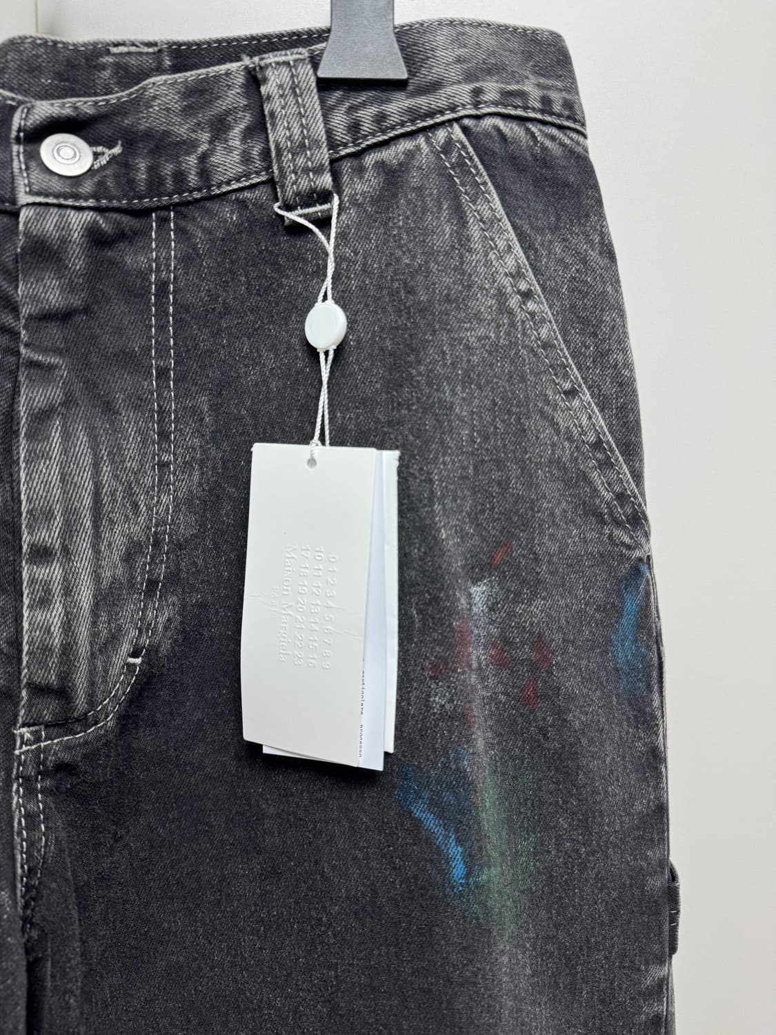 메종마르지엘라 페인팅 데님 팬츠 상품이미지5