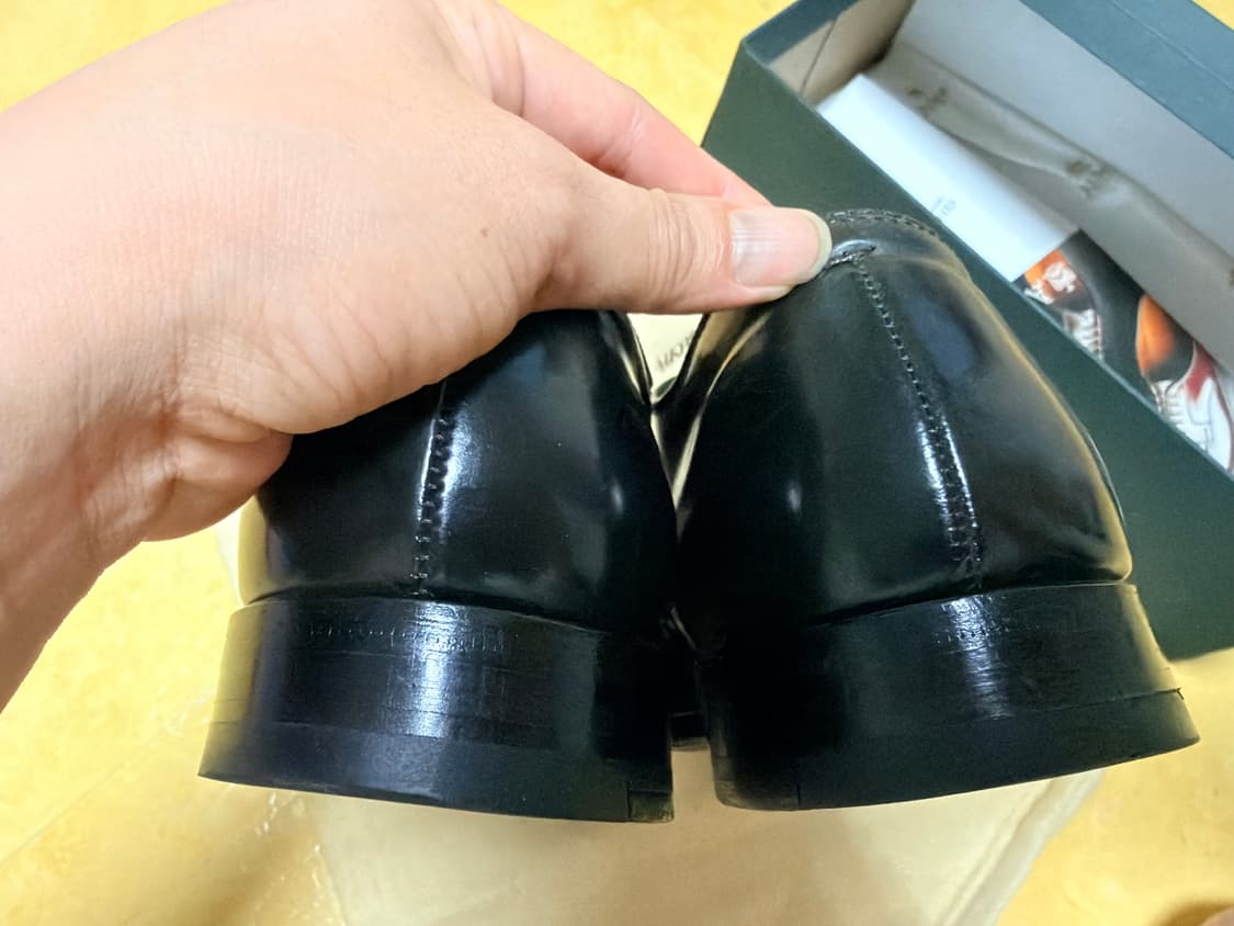 알든 6190 블랙 코도반 더비 판매 7.5E US 상품이미지9