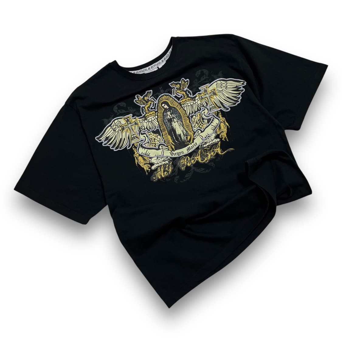 RaZa Virgin Mary y2k T-shirt 상품이미지1