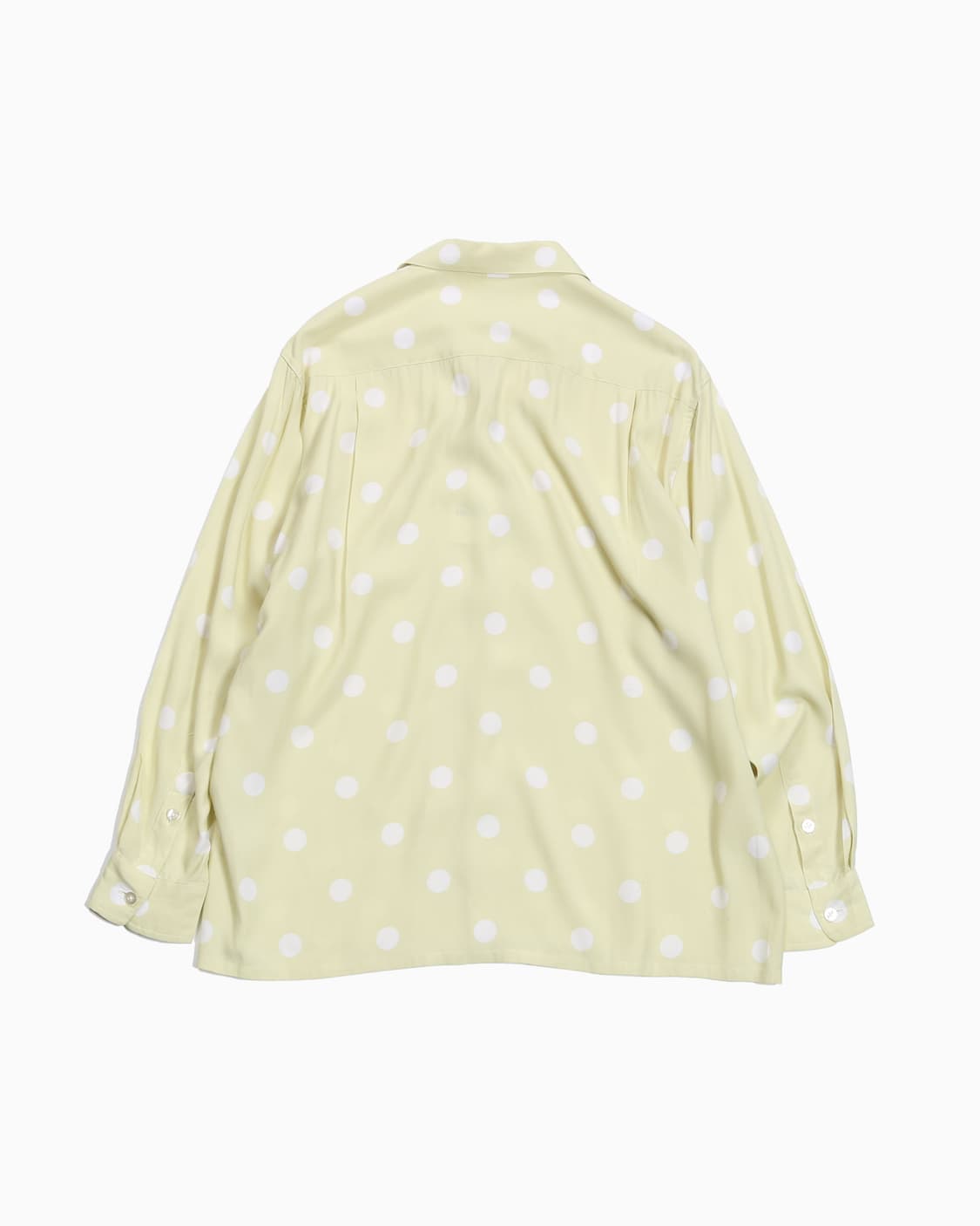 와코마리아 레이온 도트패턴 오픈카라셔 상품이미지9