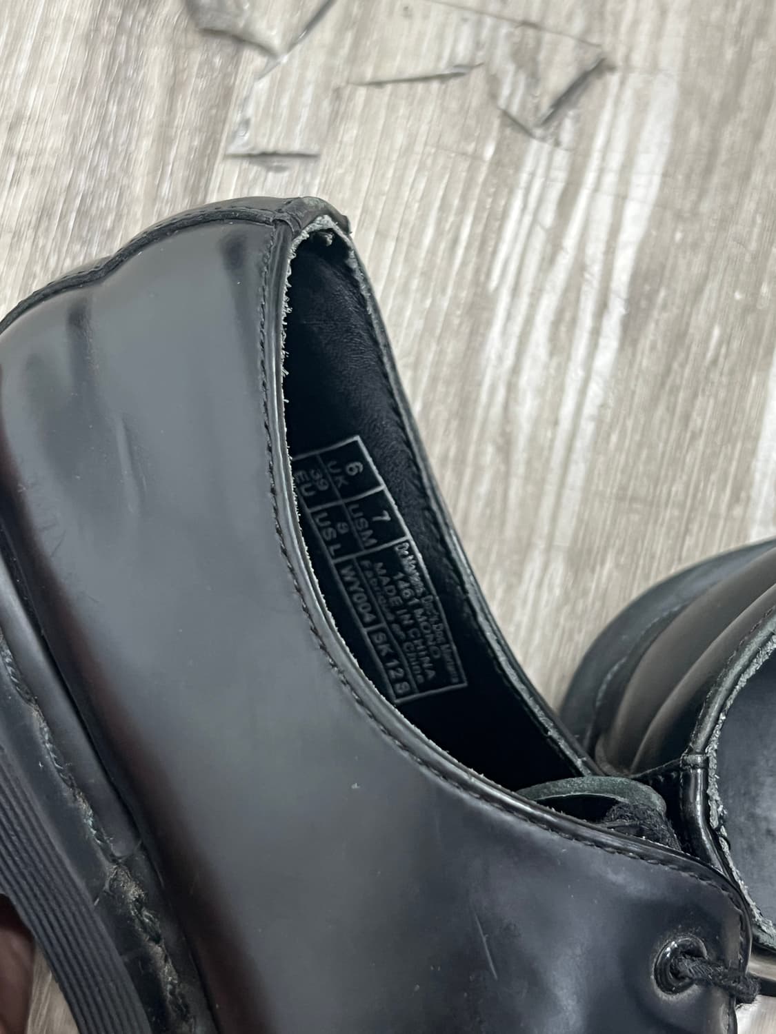 Dr Martens 닥터마틴 1461 모노 3홀 블랙 상품이미지5