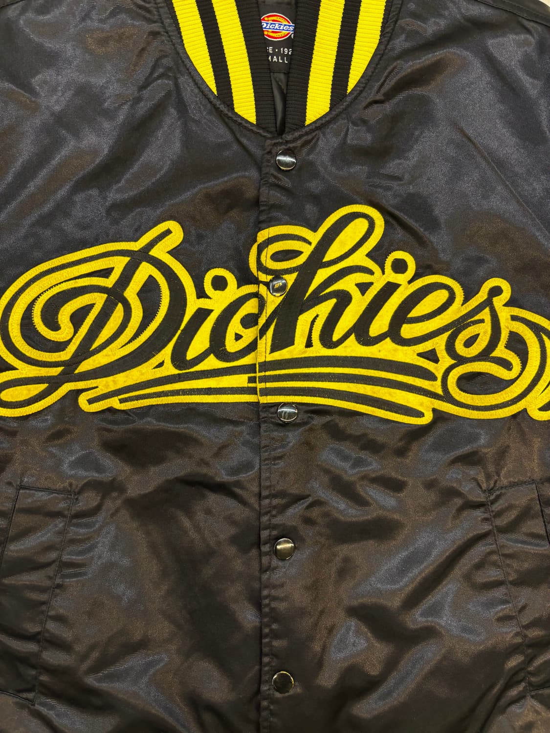 디키즈 로고 바시티 봄버 자켓 상품이미지4