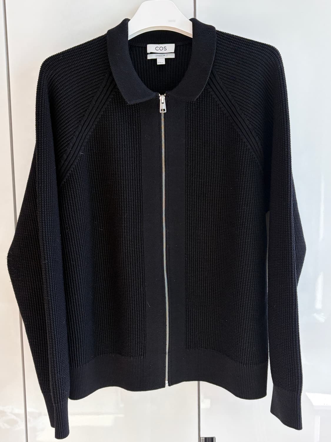 Cos 와플 메리노 보머 자켓 XL 상품이미지1