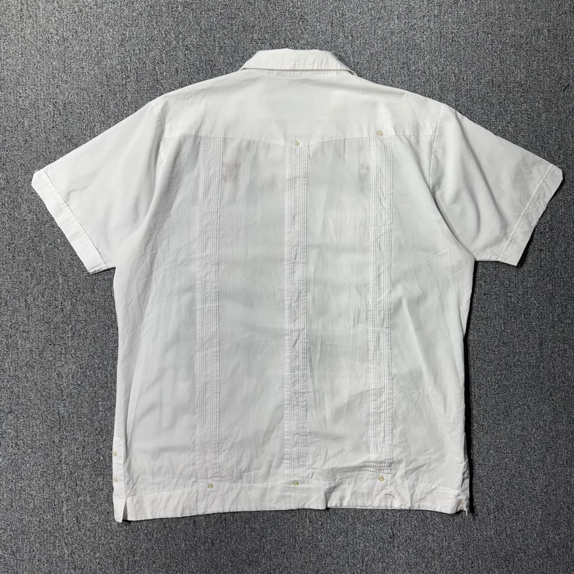 쿠바 셔츠 자수 화이트 ( XL/OLD-7648 ) 상품이미지6