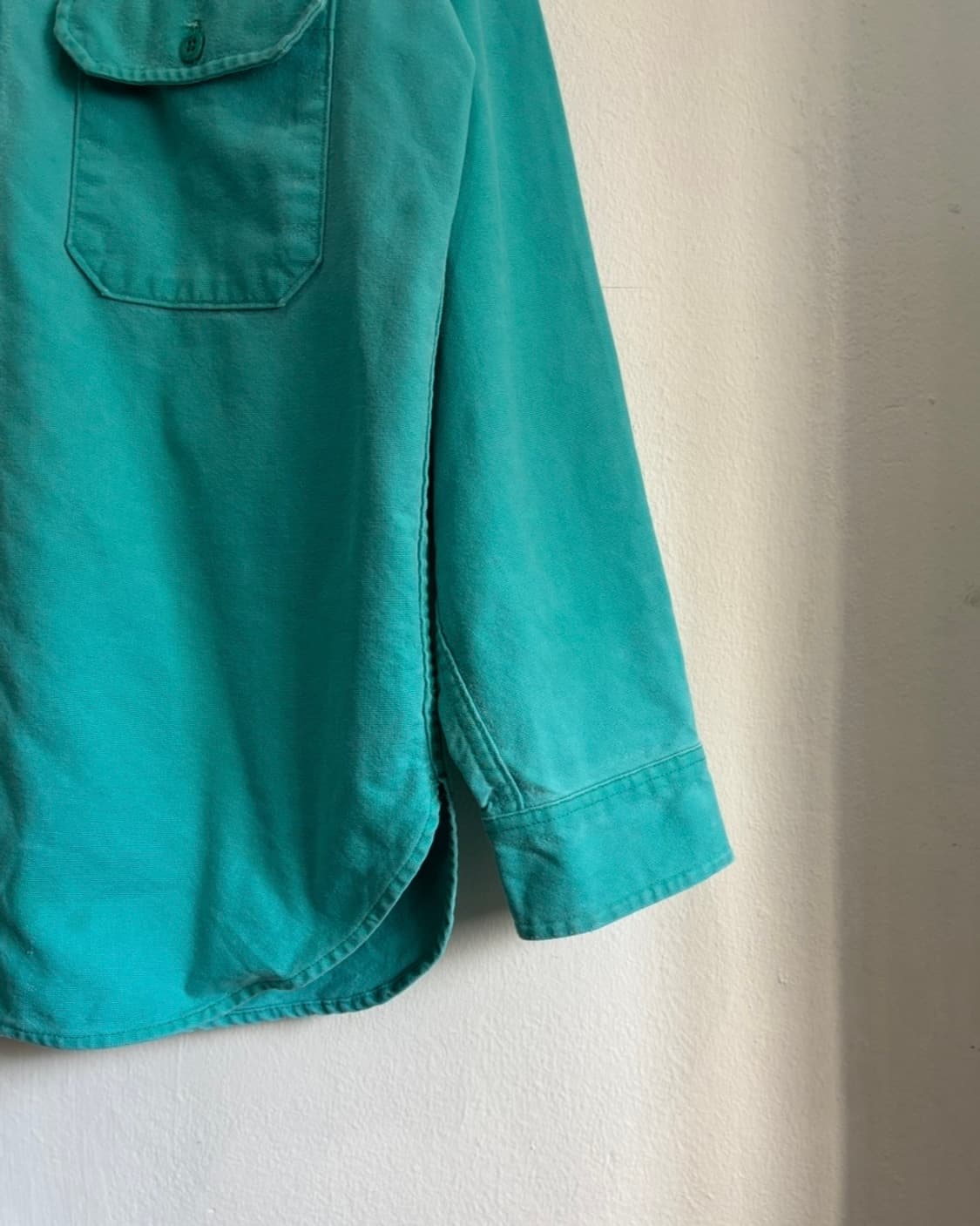 90s Woolrich Haevy Cotton Shirt 상품이미지4