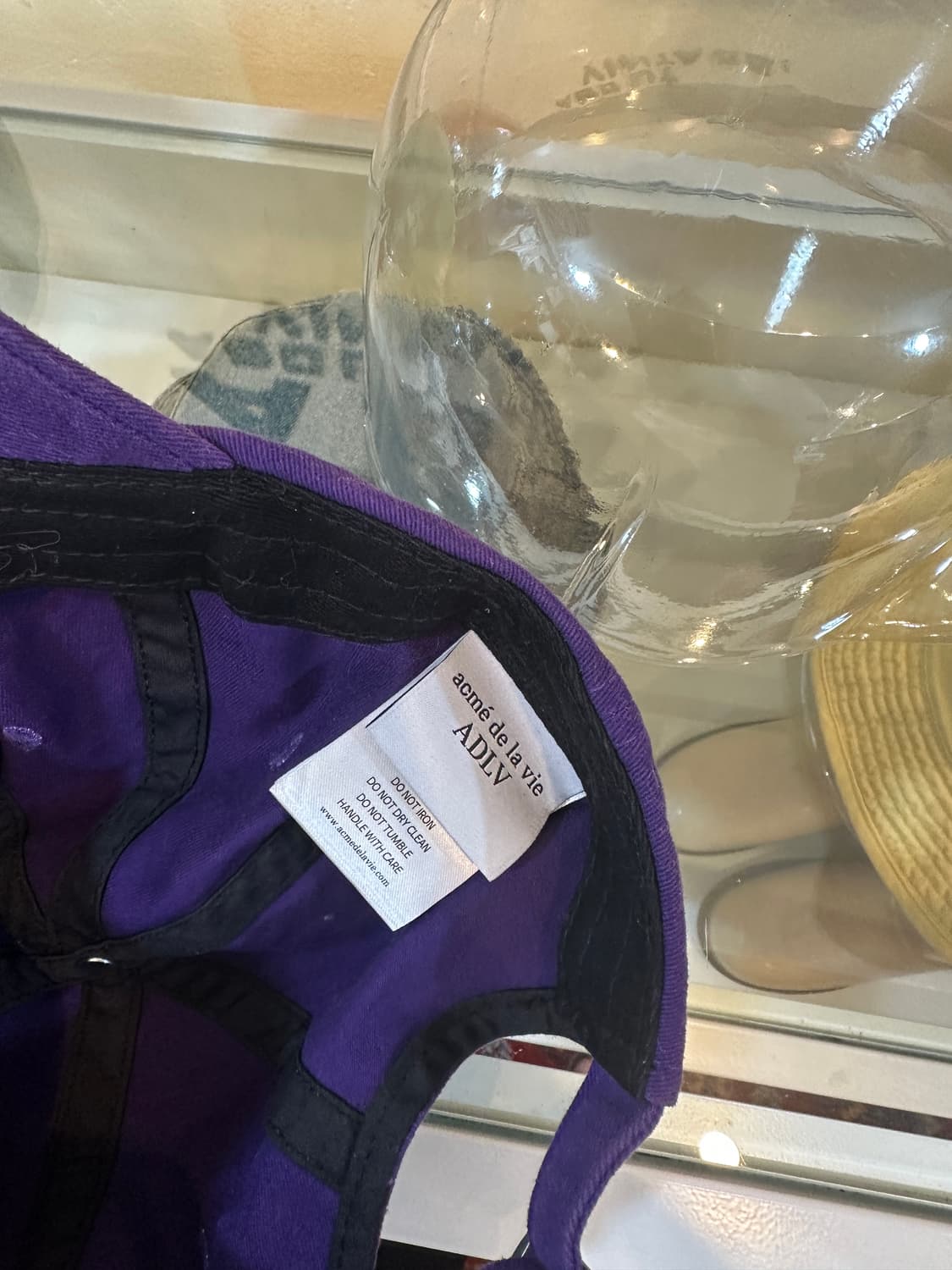 아크메드라비 그루비 로고 볼캡 퍼플 상품이미지5