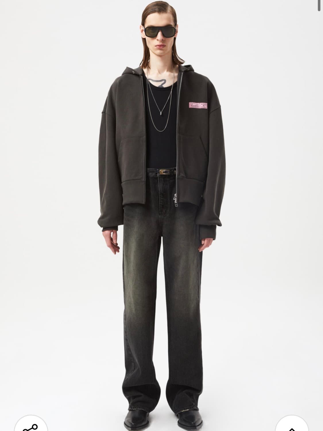 타일레 올드 다잉 캠패인 후디 앤트러사이트  상품이미지1