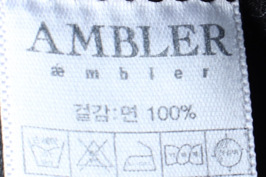 (S-M) 엠블러 반팔 티셔츠 곰돌이 블랙 키치-H31400 상품이미지7