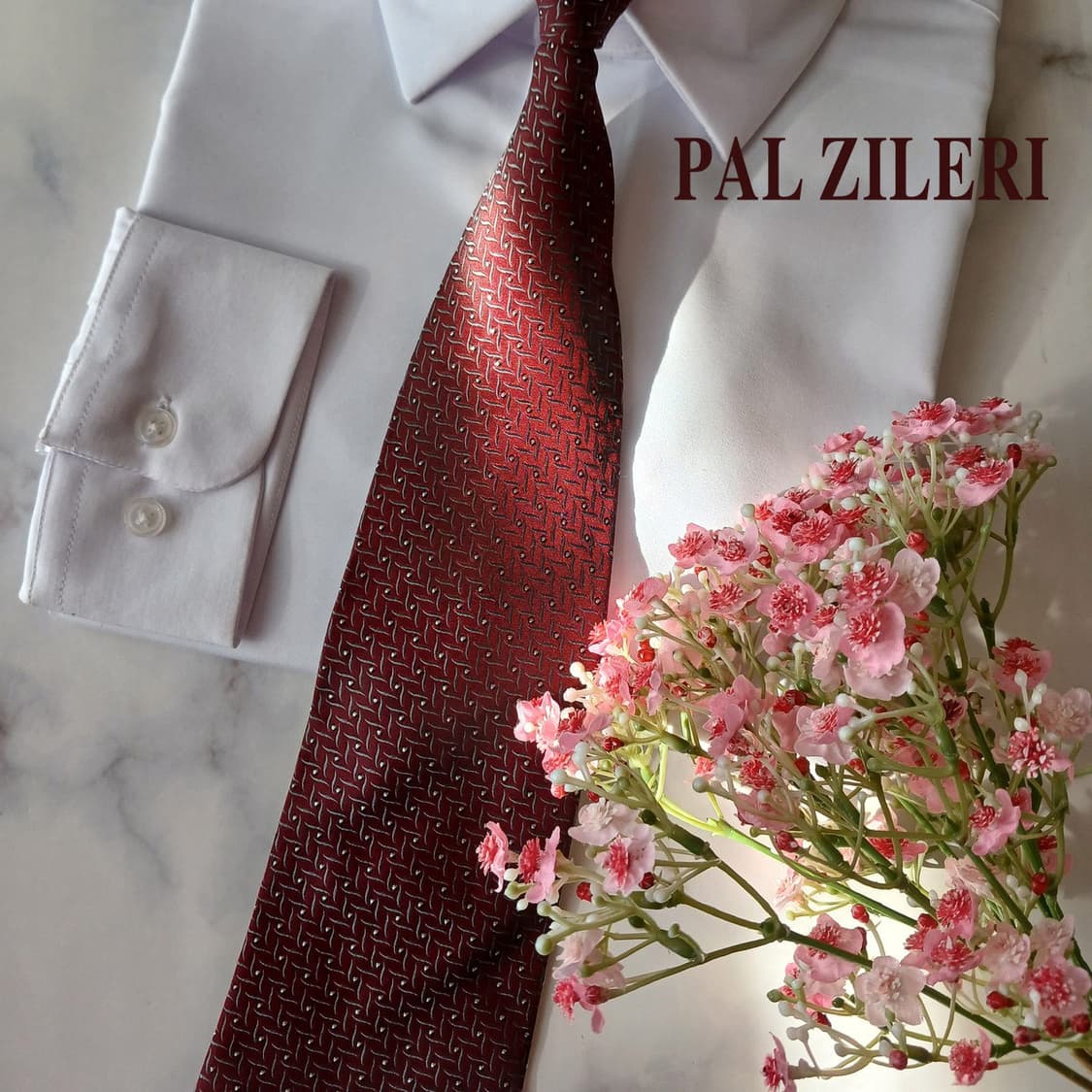 빨질레리 실크 버건디 패턴 넥타이 10cm A+등급 A19335
 상품이미지3