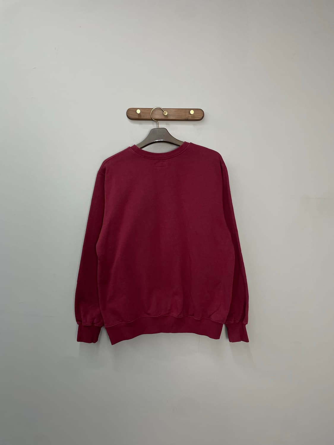 디스이즈네버댓 버건디 맨투맨 H1559 상품이미지4