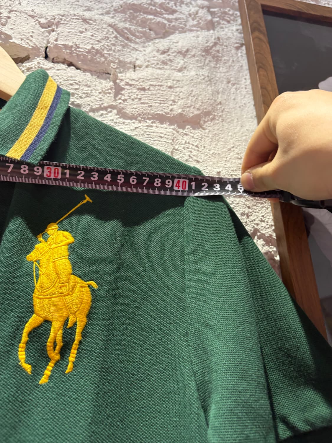 폴로 빅포니 프린팅 커스텀 카라티 새상품 상품이미지9