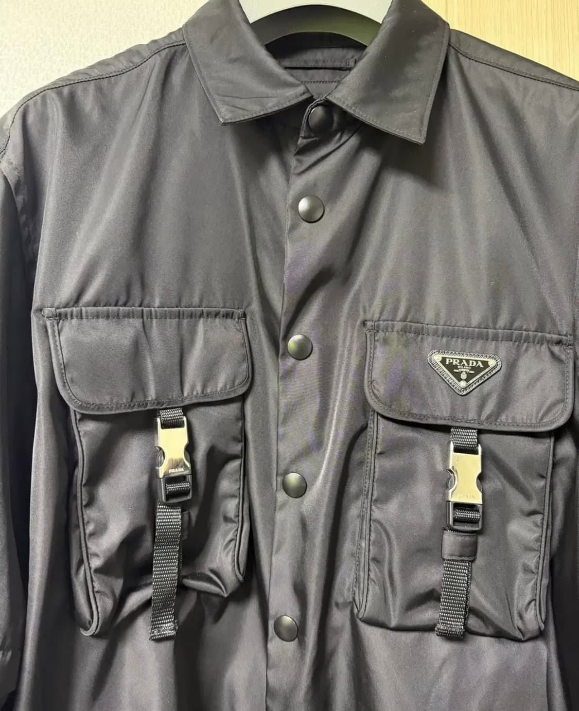 [2XL] 프라다 리나일론 오버셔츠 팔 분리형 자켓 SC548 상품이미지2