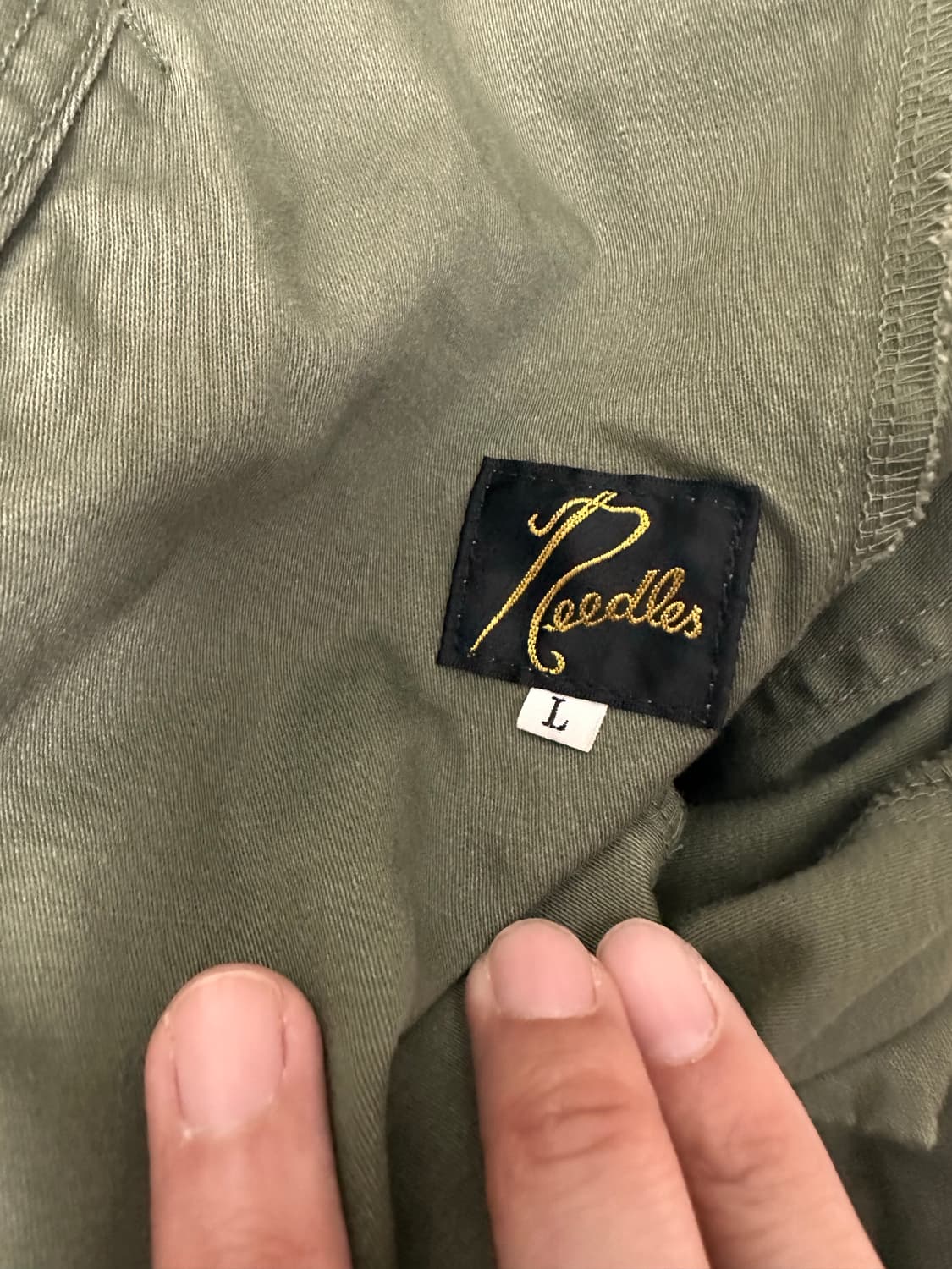 니들스 hd 퍼티그 팬츠 L사이즈 실착 3회 상품이미지3