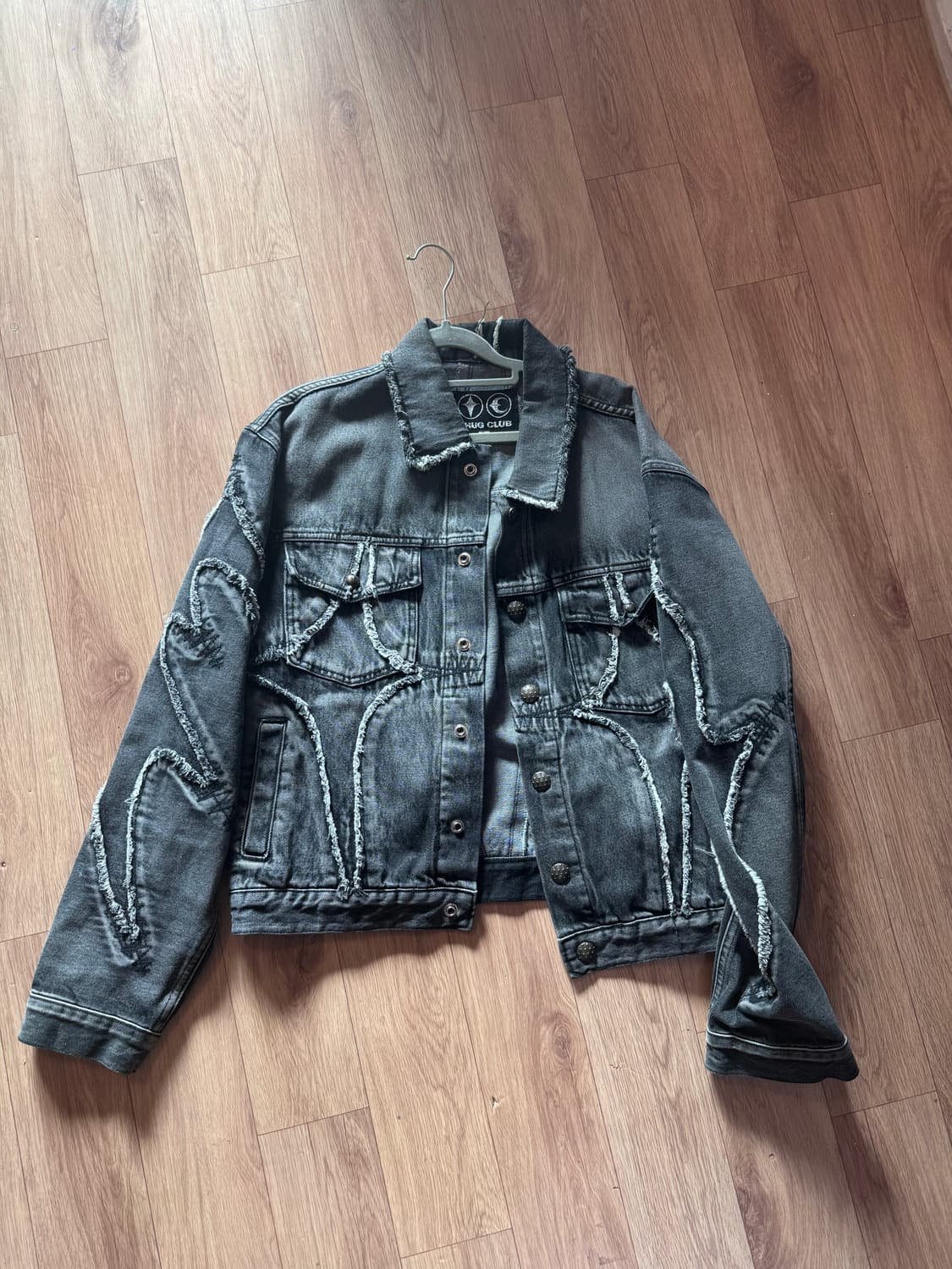 떠그클럽 트라이벌 흑청 자켓  상품이미지1