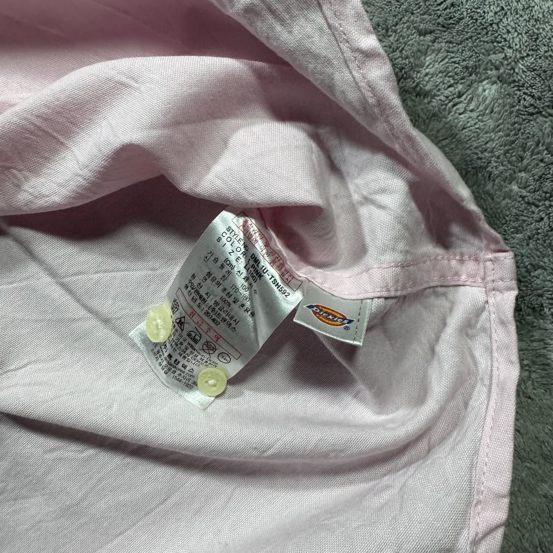 디키즈 핑크 셔츠 상품이미지6