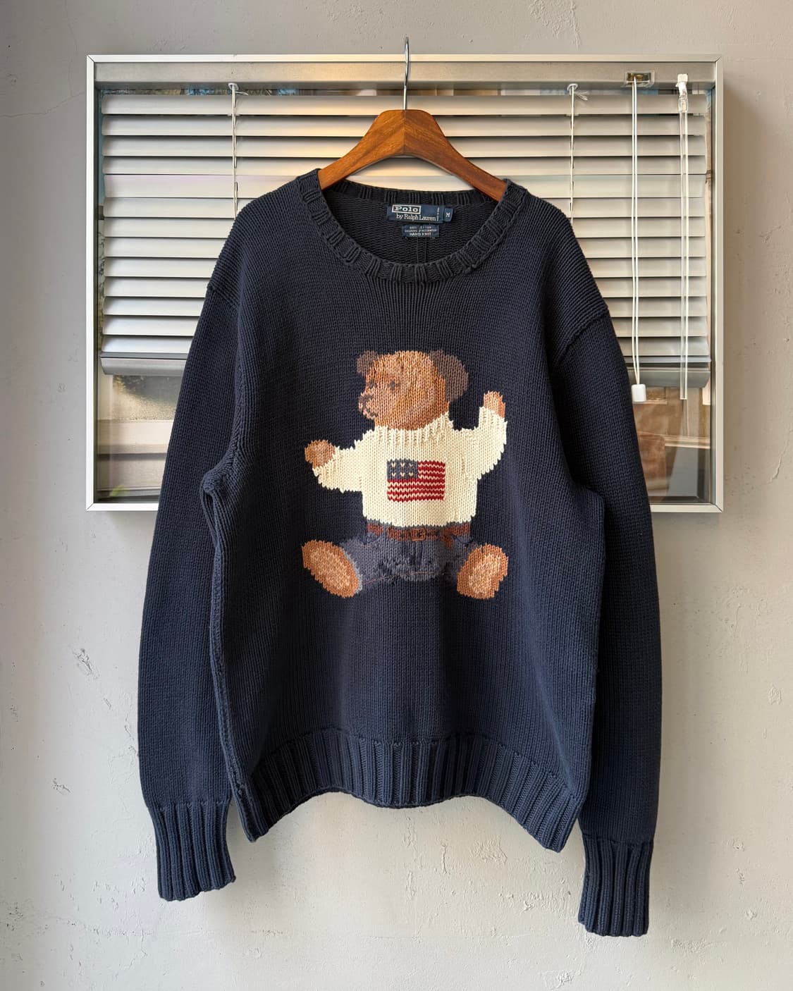 Polo Ralph Lauren 90s bear sit-down knit 상품이미지1
