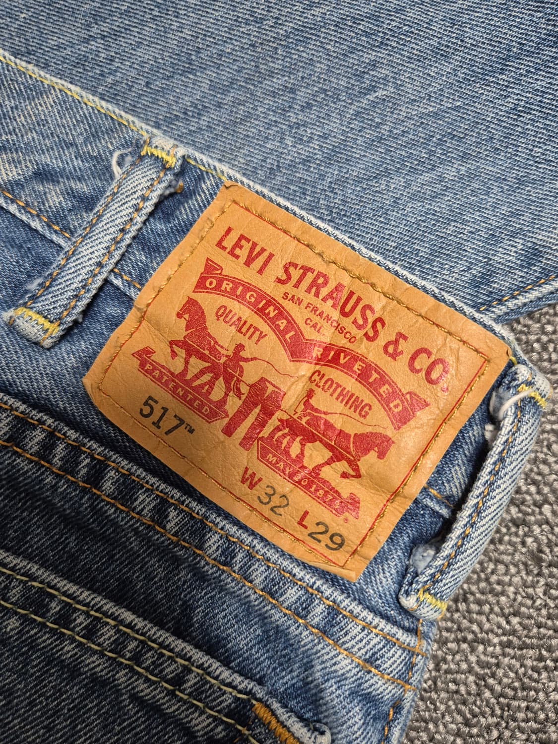 리바이스 517  32*29 상품이미지3