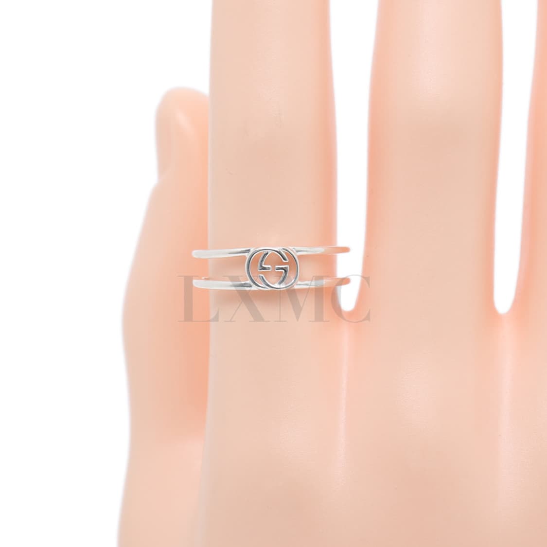 구찌 반지 인터로킹 G 밴드링 실버반지 21호 298036 상품이미지5