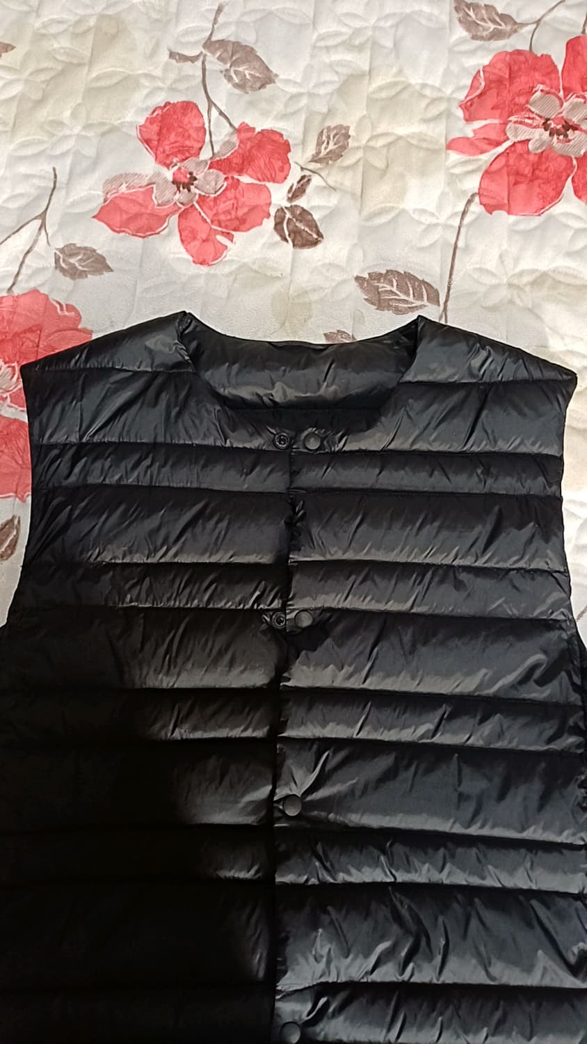 지오다노 오리털경량조끼 100 가슴55 기장67 상품이미지2