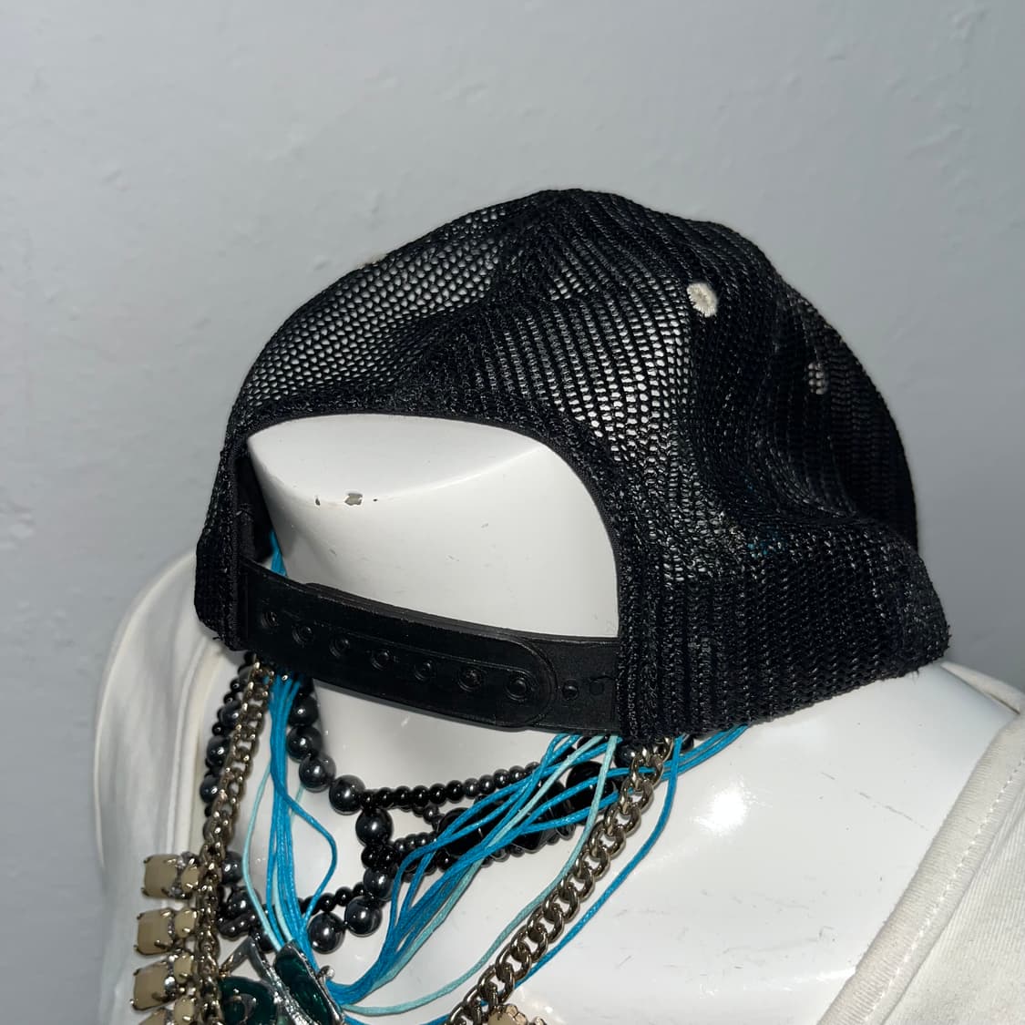 Y2K 레드 크로스 볼캡 상품이미지4