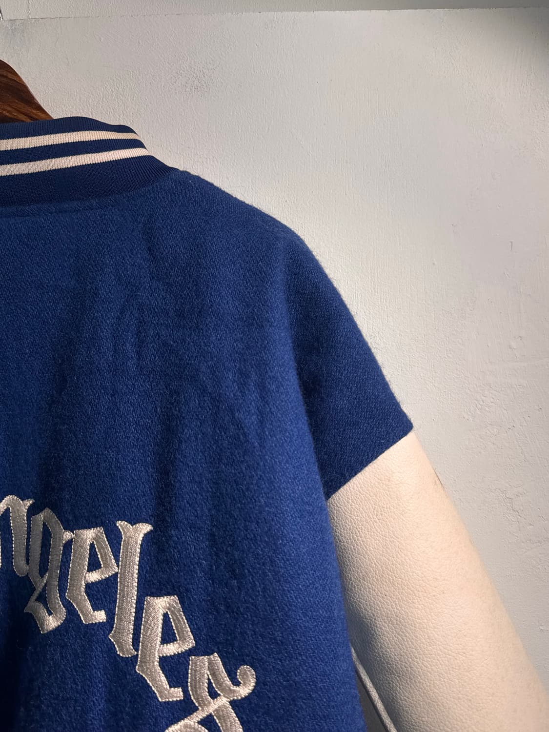 West Wear 웨스트 웨어 울혼방 바시티 자켓 XXL C549 상품이미지7