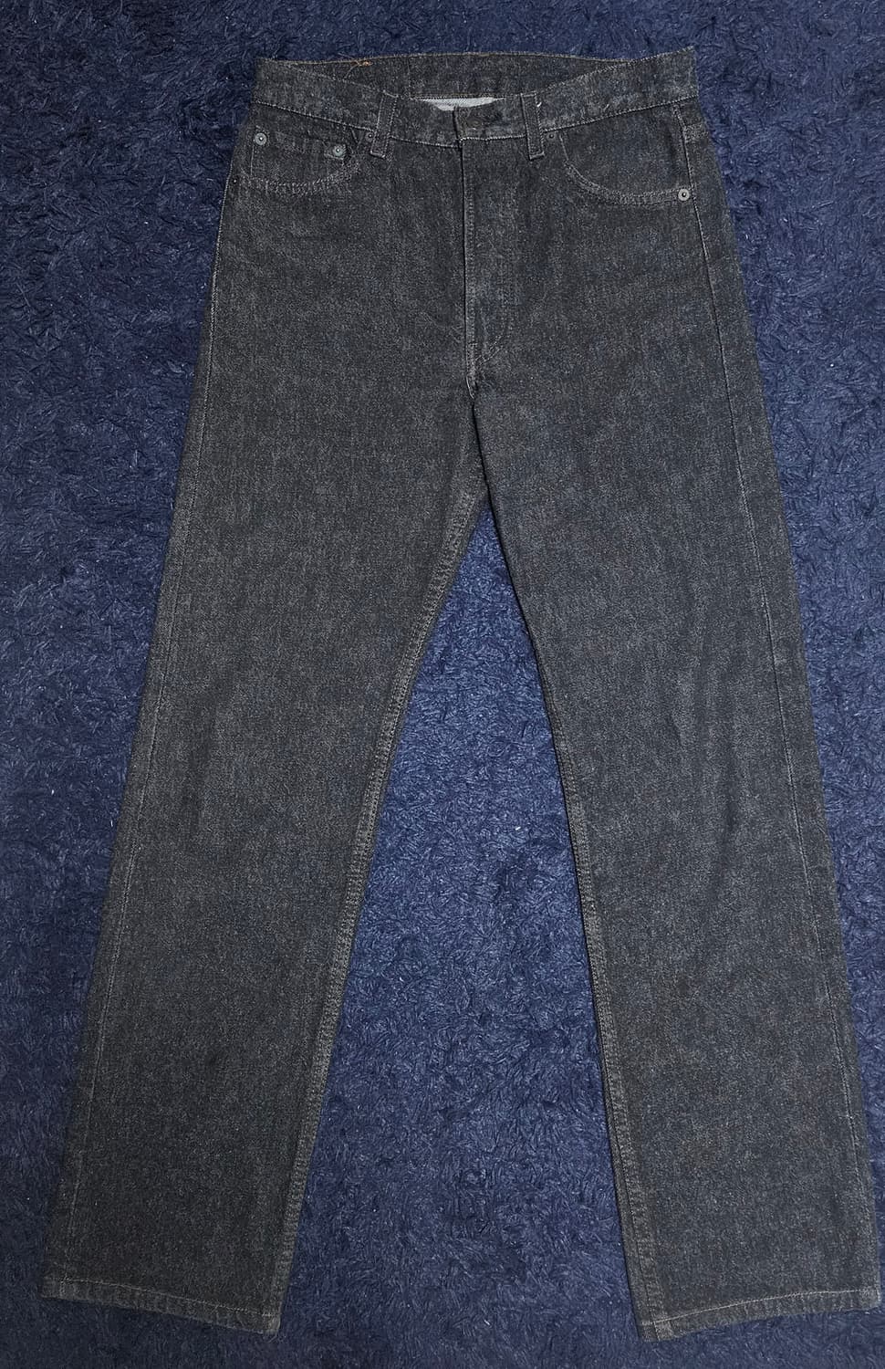 90s 리바이스 501 made in USA 미제 흑청 상품이미지3