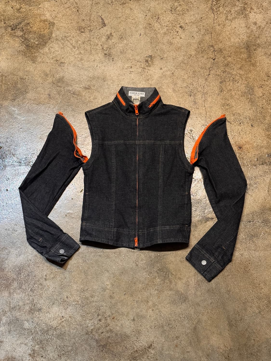 44-55 ) YOSHIYUKI KONISHI Denim jacket 상품이미지3