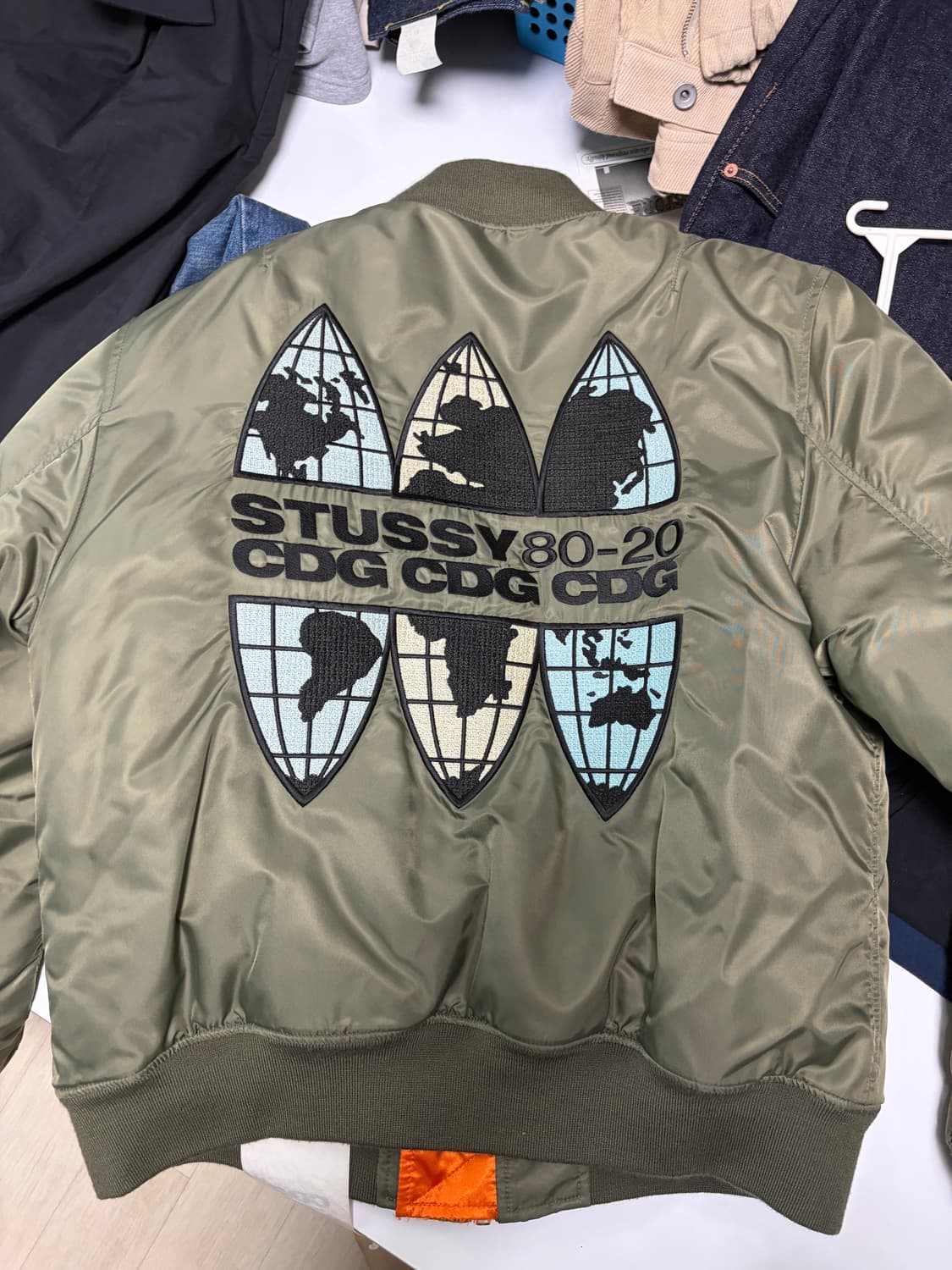 스투시 CDG ma-1 M 상품이미지2