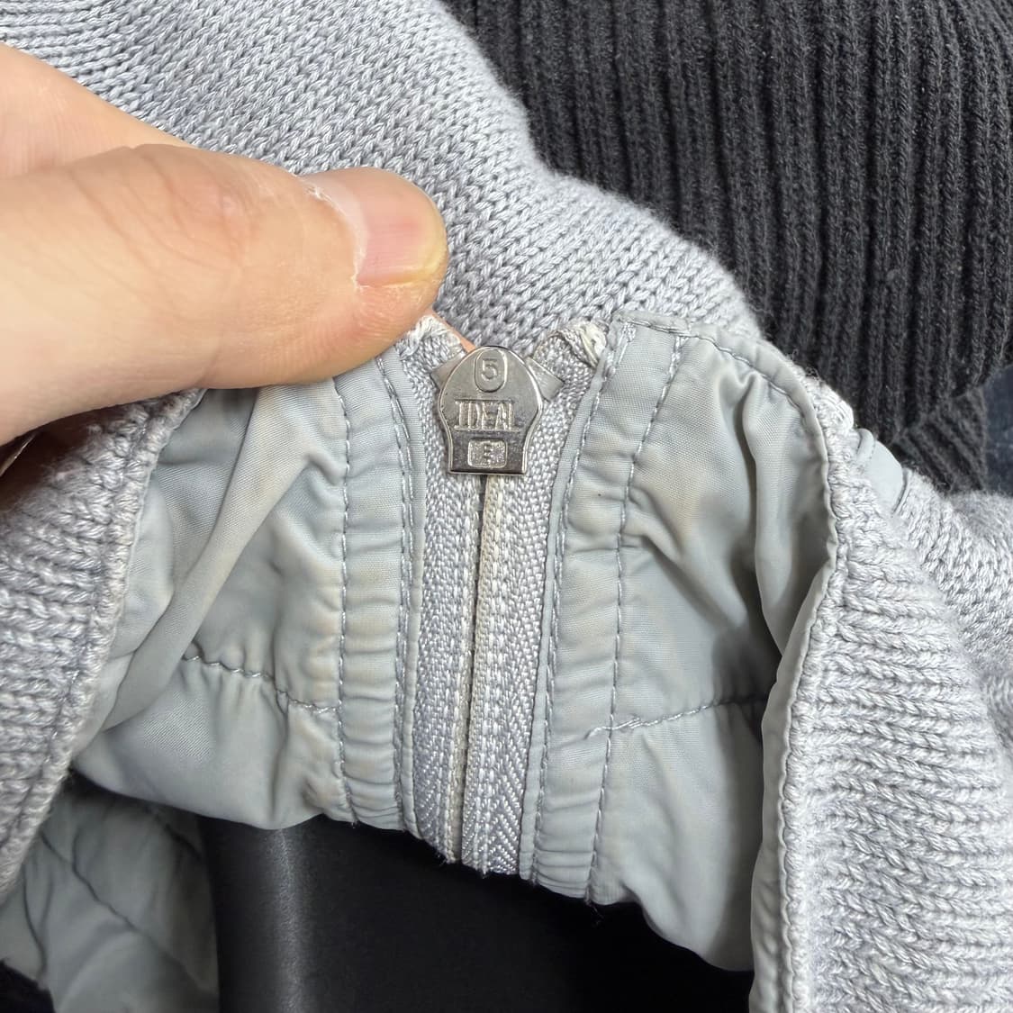 Zenergy By Chicos 나일론 믹스드 니트 자켓 상품이미지8