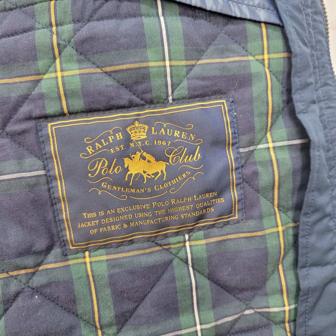 폴로랄프로렌 네이비 퀼팅 조끼 베스트 S사이즈 상품이미지8