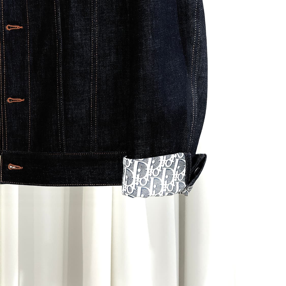 (54) 24FW 디올 오블리크 데님 청자켓 상품이미지5