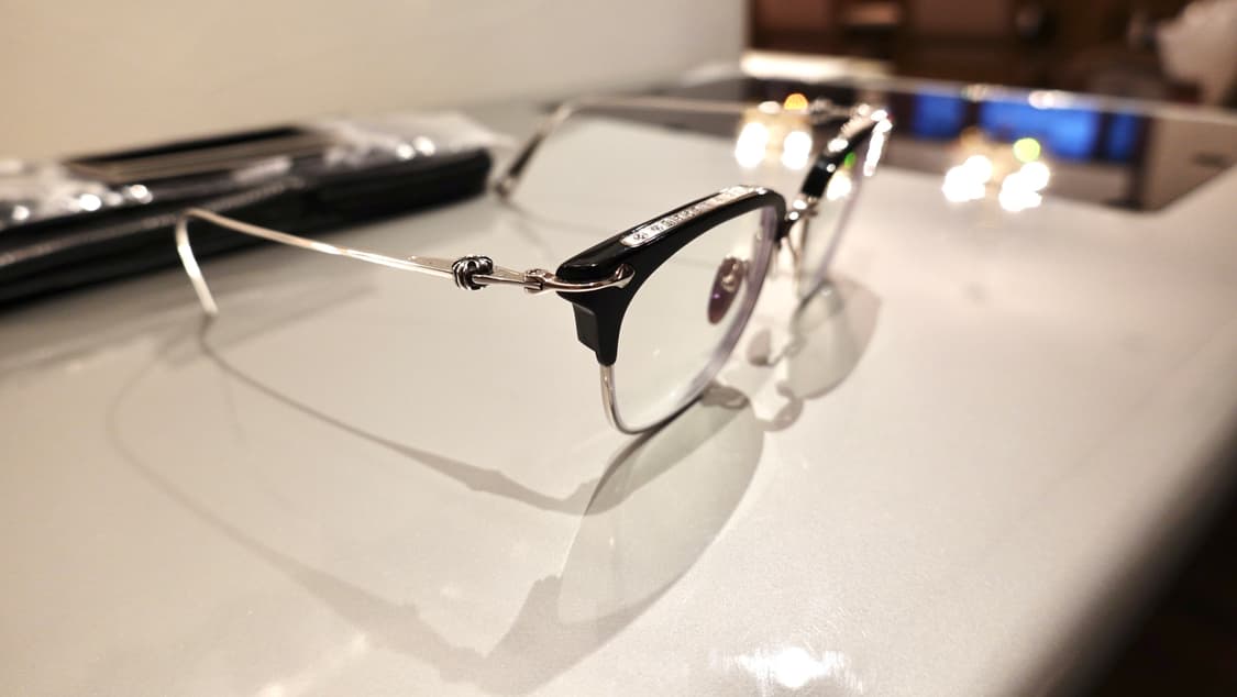 크롬하츠 슬런트레딕션1 (54)  블랙/실버 안경 상품이미지4