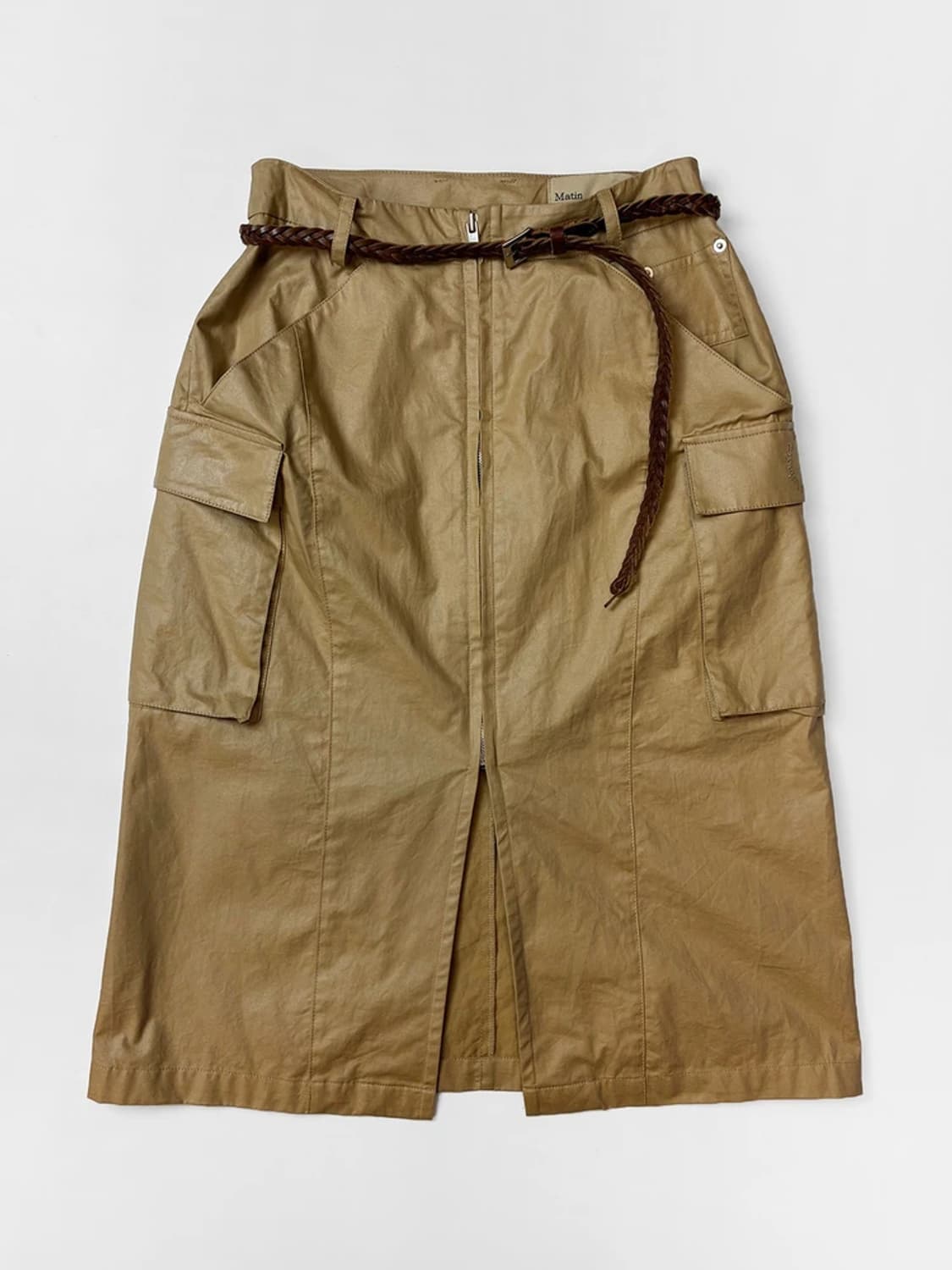 마뗑킴 Matin Kim 21FW 코팅 카고 스커트 PN5675 상품이미지1