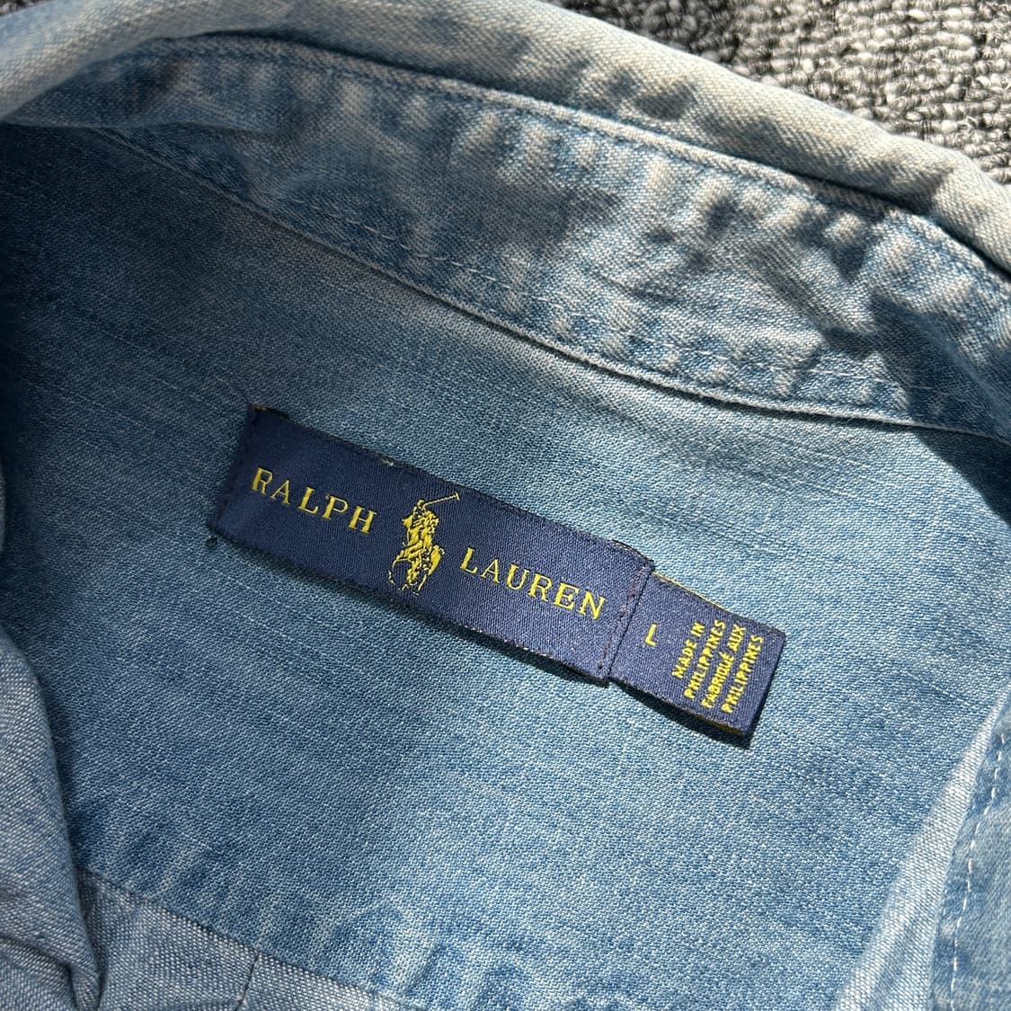폴로 랄프로렌 데님 셔츠 상품이미지8