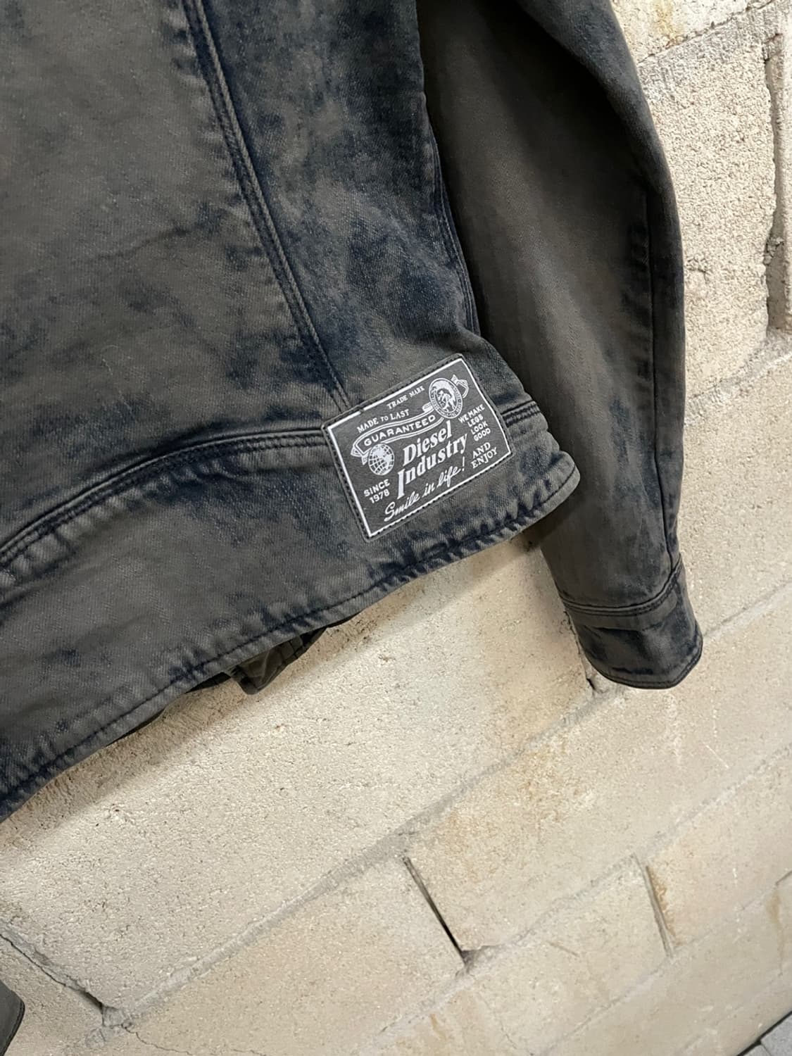 디젤 타이다이 라이더 자켓 상품이미지5