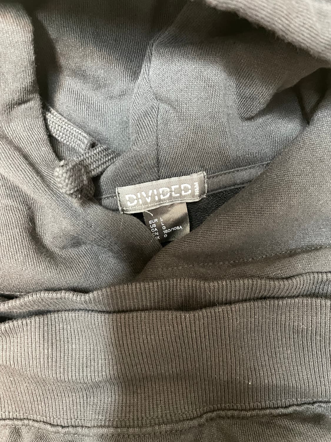H&m 메탈리카 해골 프린팅 후드티  (L100-105) 상품이미지3