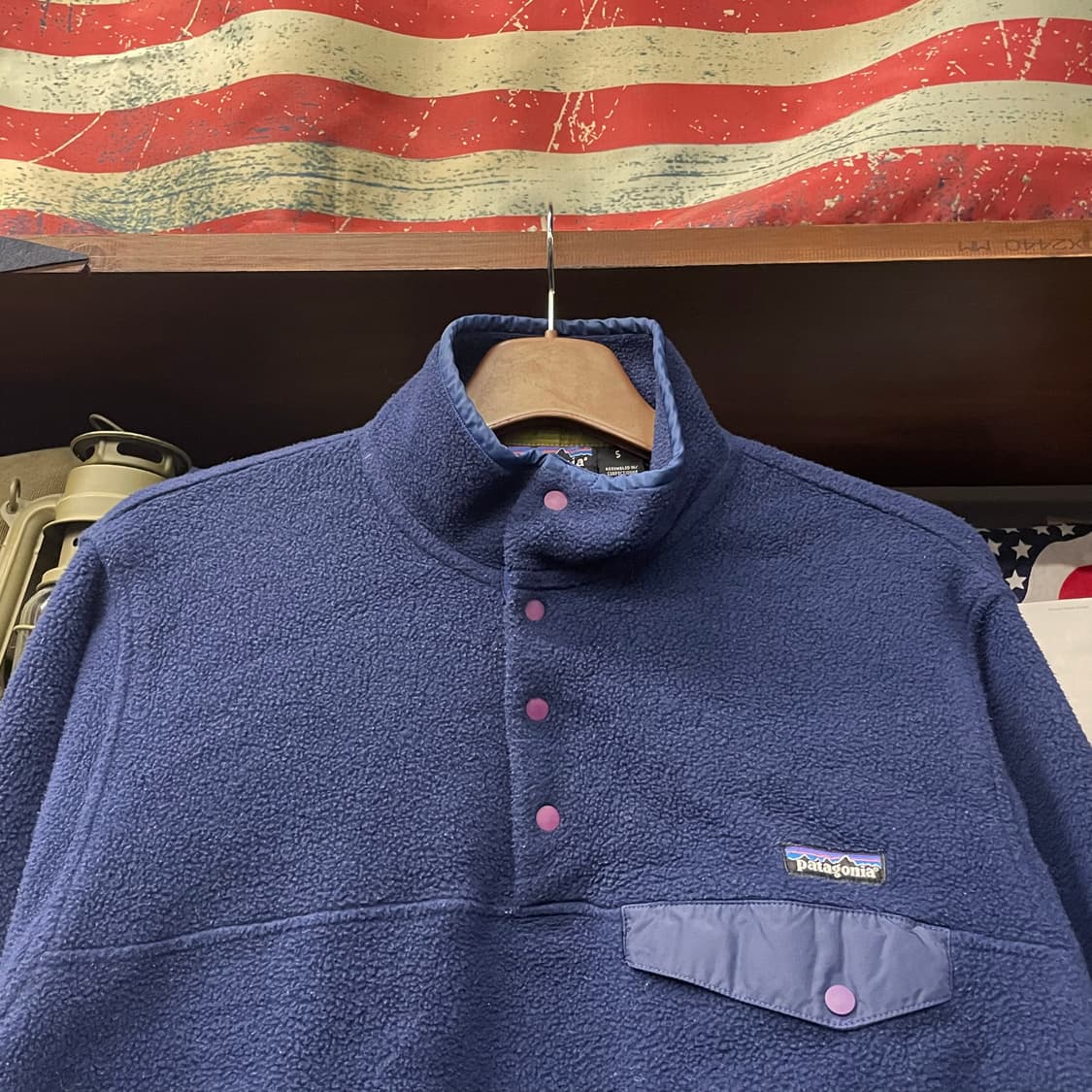 90s 파타고니아 신칠라 스냅-T 풀오버 플리스 N418 상품이미지3