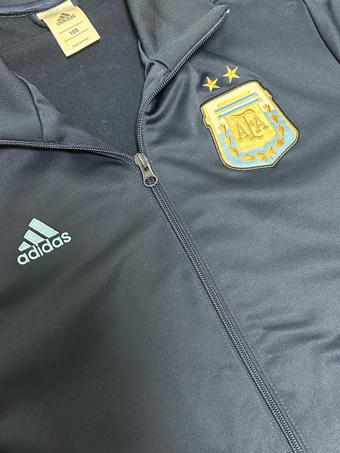 아디다스 아르헨티나 네이비 스카이블루 트랙탑 져지 상품이미지4