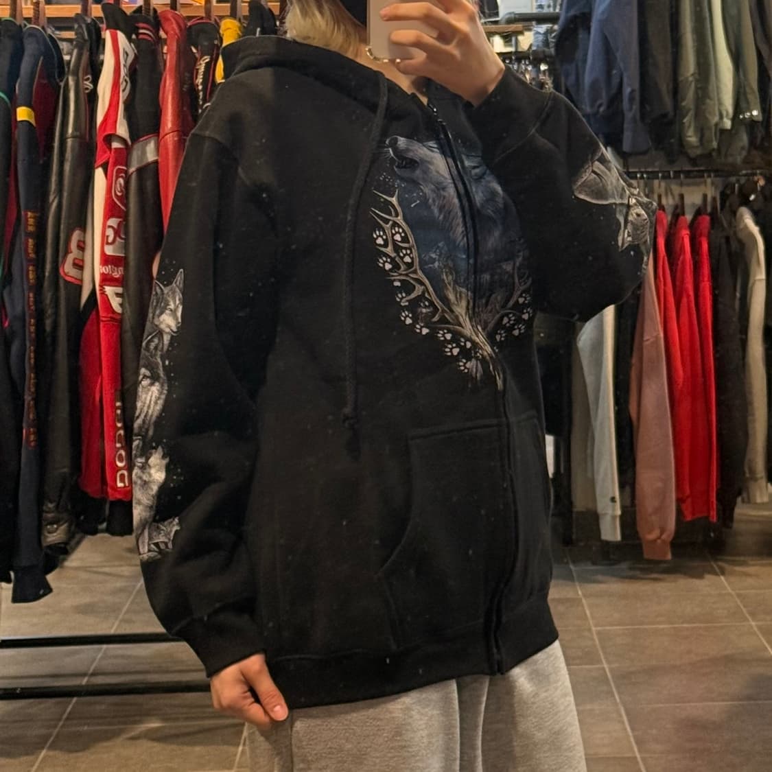 [NO.9]올드스쿨 락 후드집업 상품이미지3