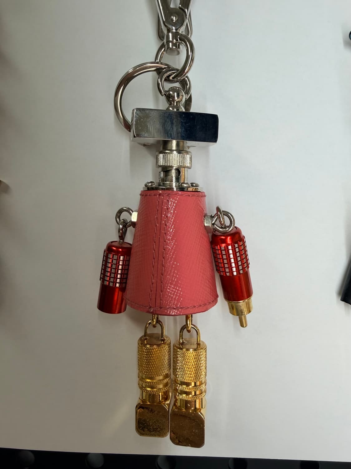 [정품] 프라다 로봇 키링 (백참)  상품이미지5