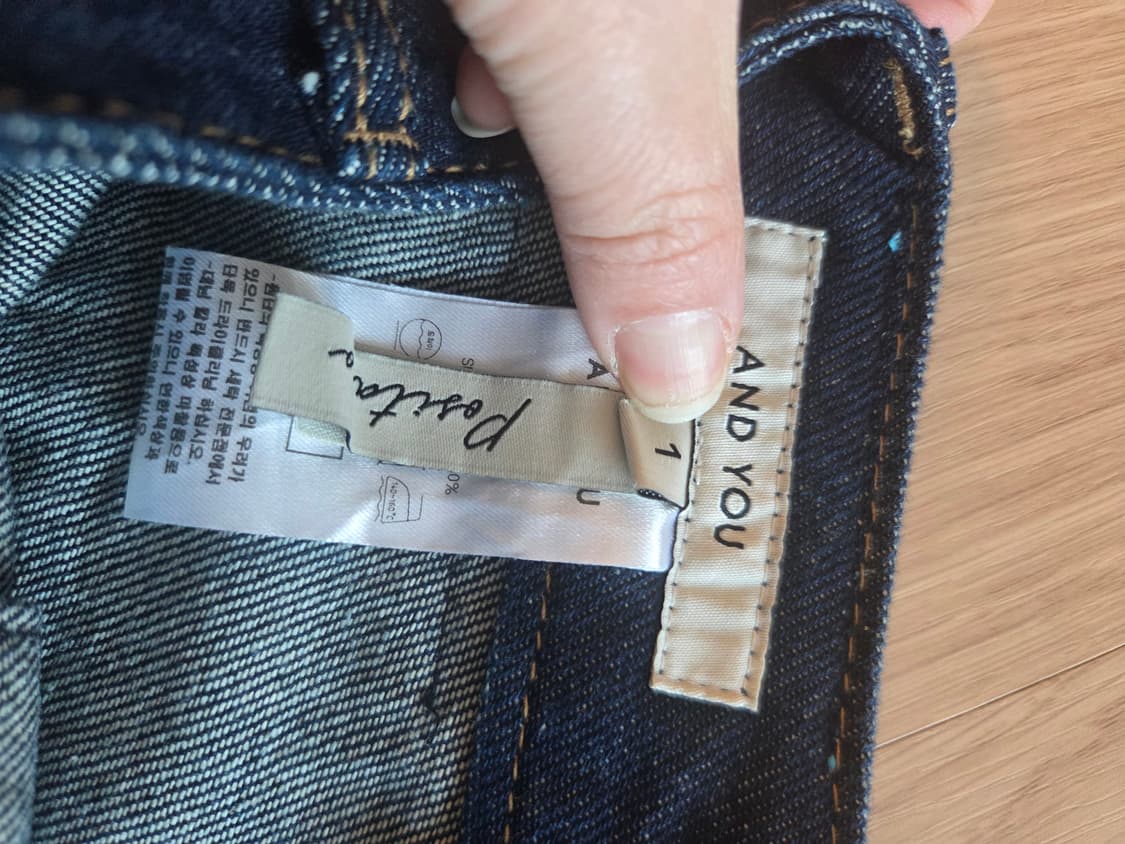 and you 앤유 데님 스커트 m, GU 카고 스커트 m  상품이미지3