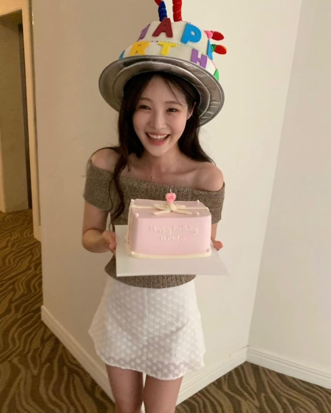 레이지샵 스커트 치마바지 플라워 패턴 미니스커트 화이트 상품이미지1