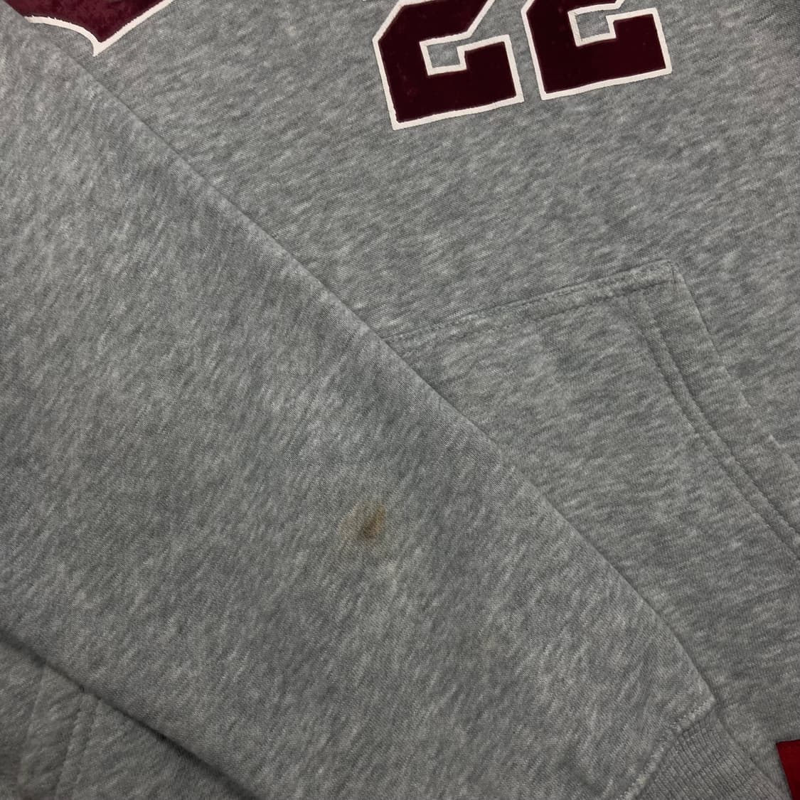 디키즈 그레이 컬러 스펠아웃 빅로고 후드티 상품이미지4