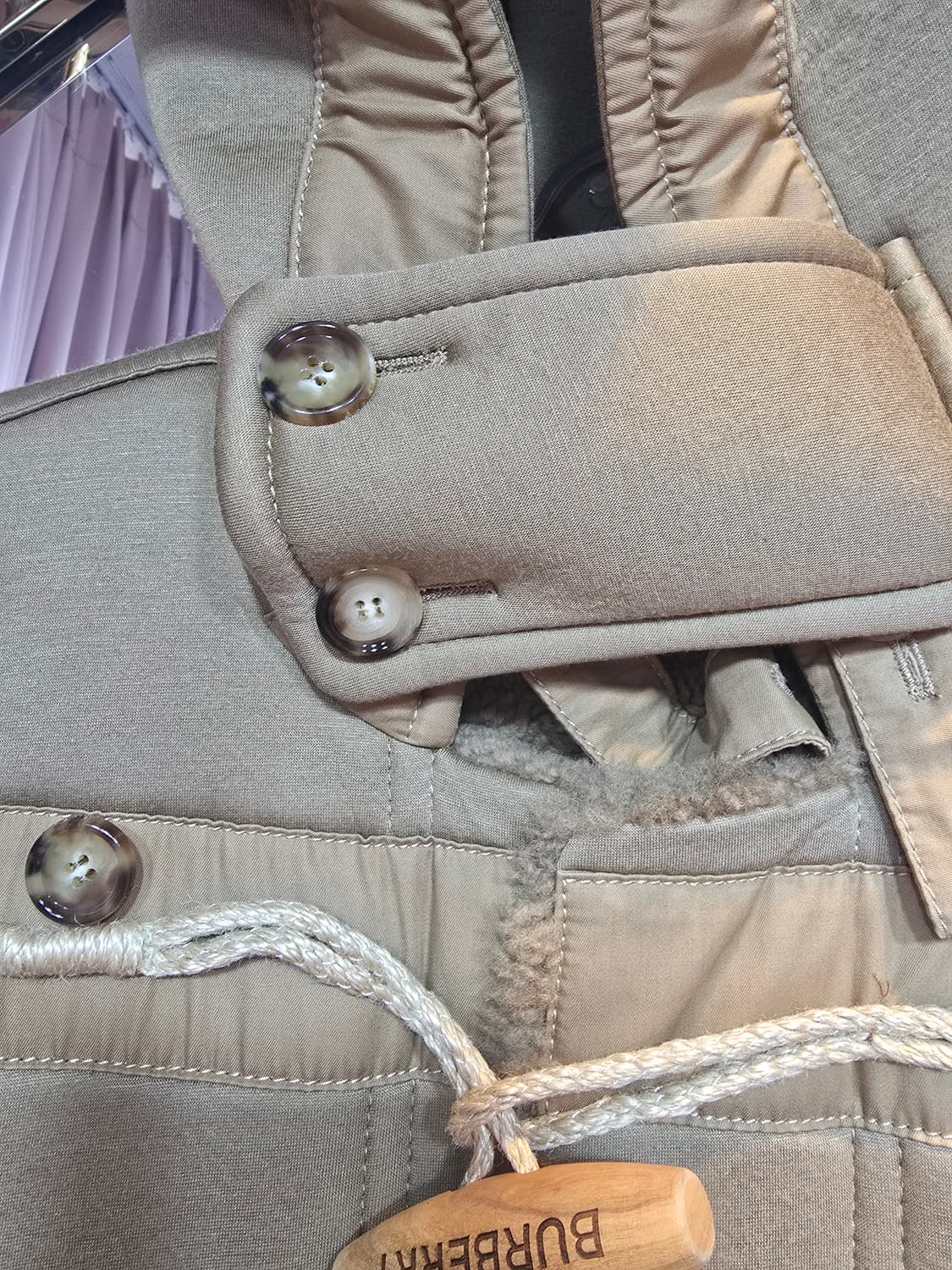 버버리 런던 잉글랜드 더플 코트 상품이미지7