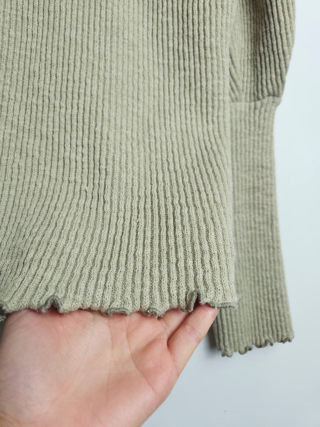 백리본 골지 니트 상품이미지6