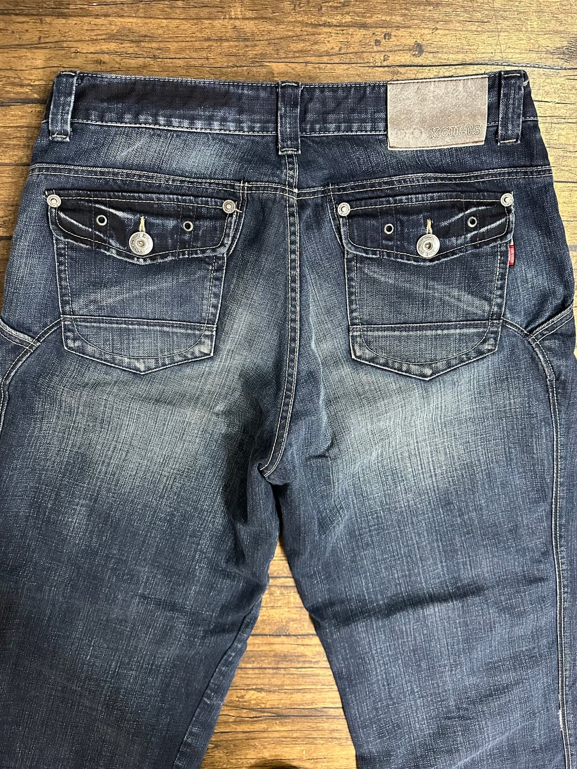 후부(FUBU) JEANS 1992 빅로고 자수 데님팬츠 36인치 상품이미지1