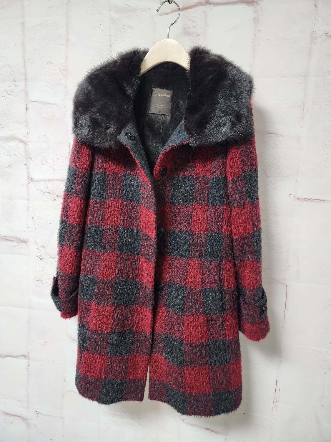 올리비아로렌 알파카 코트 상품이미지1