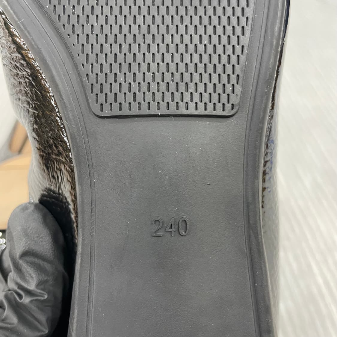 아가타 에나멜 플랫슈즈 240mm 상품이미지8