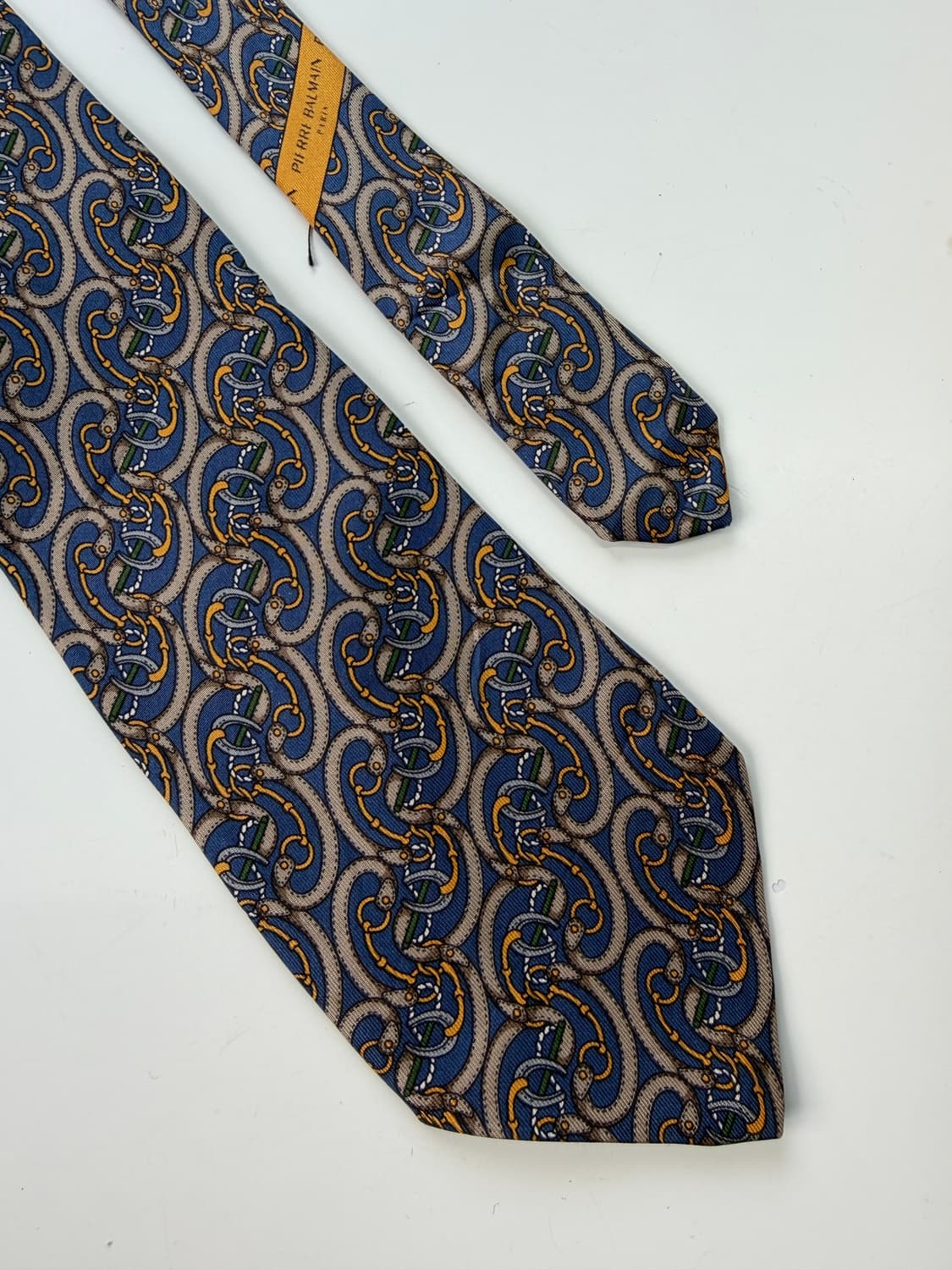 피에르 발망 (PIERRE BALMAIN) 실크 넥타이 9cm 상품이미지4