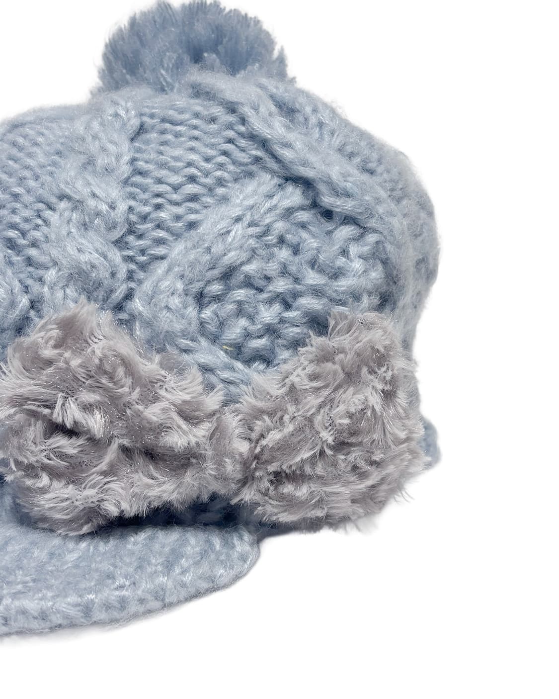 몽글 플러피 리본 비니 캡 상품이미지2